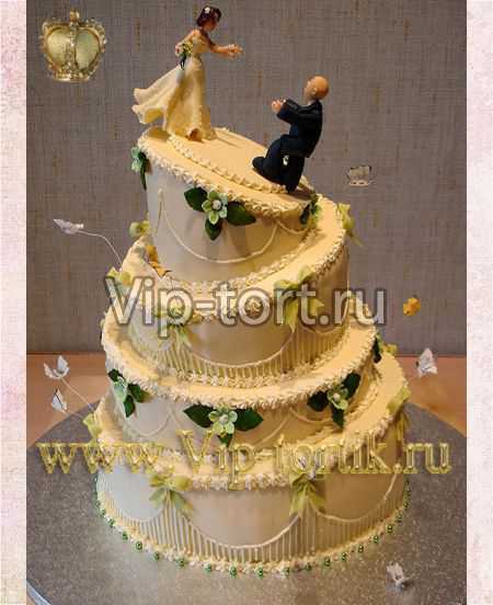 Свадебный торт "Лови мечту"
