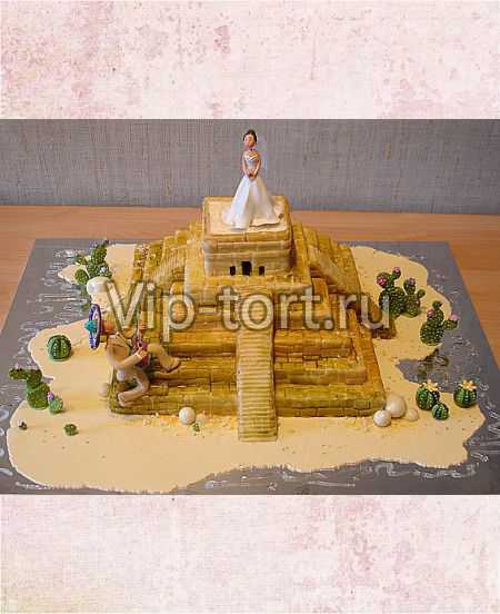 Торт "Мексиканская пирамида"