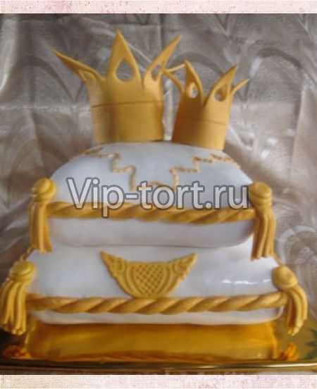 Торт на годовщину свадьбы "Король и Королева"
