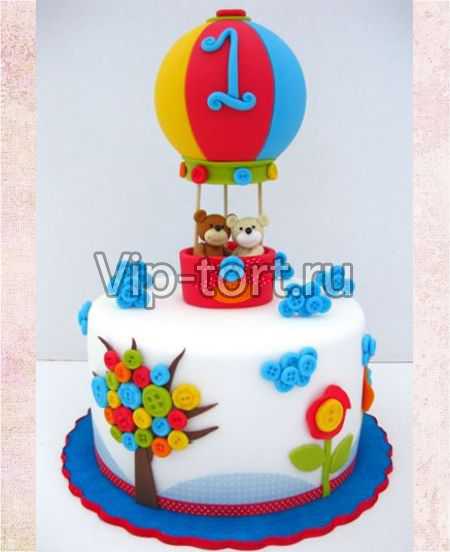 Детский торт "Воздушный шар"