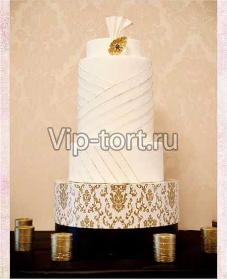 Свадебный торт "Белая мечта"