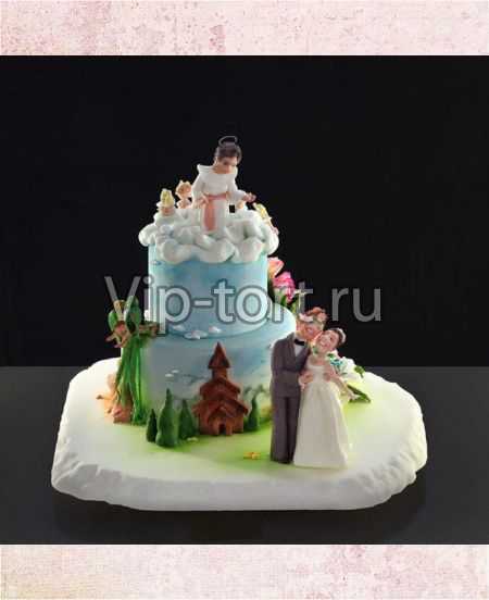 Свадебный торт "Благословенный брак"
