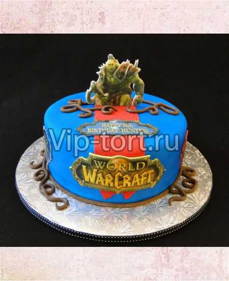 Торт "Главный монстр. World Warcraft"