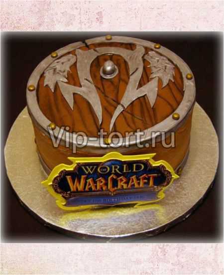 Торт "Знак. World of Warcraft"