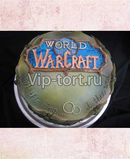 Торт "История. World of Warcraft"