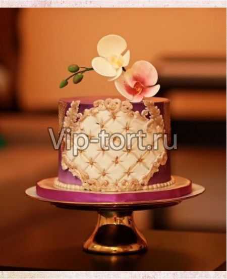 Торт "Королевская орхидея"
