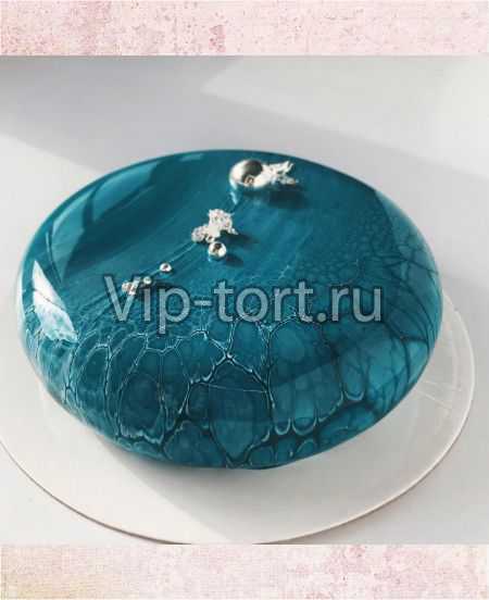 Торт с мраморным покрытием "Бриз"