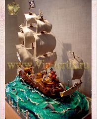 Детский торт "Корабль"