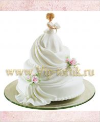 Детский торт "Невеста"