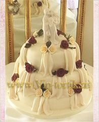 Свадебный торт "Романтичный"