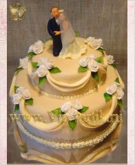Свадебный торт "Свадебная классика"