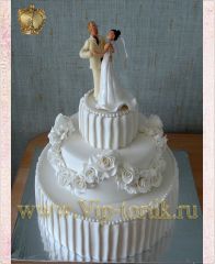Свадебный торт "Влюбленные"
