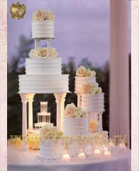 Свадебный торт "У фонтана"