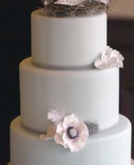 Свадебный торт "Голубиное гнездышко"