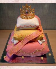 Детский торт "Диадема для принцессы"