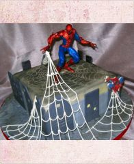 Детский торт "Человек-паук"