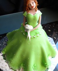 Торт для девочек "Кукла"
