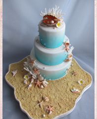 Торт на Жемчужную свадьбу