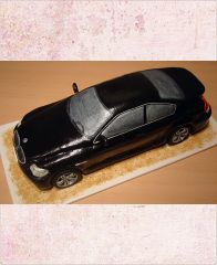 Торт "Черный BMW"
