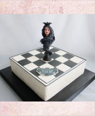 Торт "Королева шахмат"