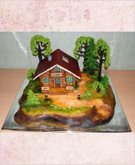 Торт "Дом лесника"