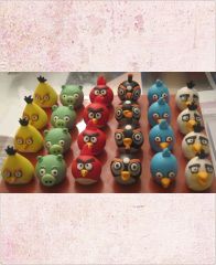 Детские пирожные "Angry Birds" №3