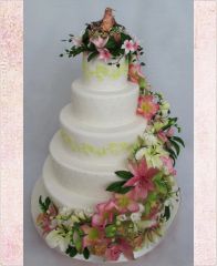 Свадебный торт "Семейное гнездышко"