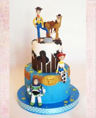 Детский торт "Ковбой Вуди и его друзья"