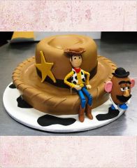 Детский торт "Шериф Вуди"