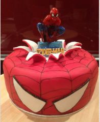 Детский торт "Человек паук - Спайдермен"