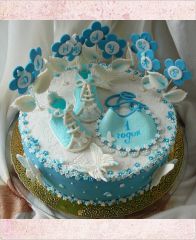 Детский торт "Первый День рождения"