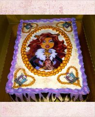 Детский торт "Monster High"