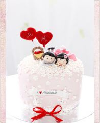 Торт на День Святого Валентина "Первая любовь"