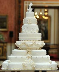 Свадебный торт "Царский фонтан"