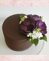 Торт "Фиолетовый букет"