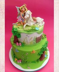 Детский торт "Очаровательная фея"