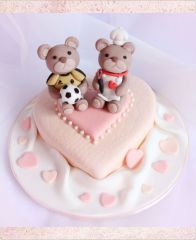 Детский торт "Счастливые мишки"