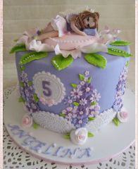 Детский торт "Спящая фея"