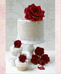 Торт на 8 марта "Знойная роза"