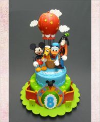 Детский торт "Микки, Дональд, Гуффи и Плуто"