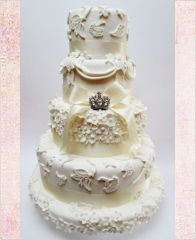 Свадебный торт "Корона"