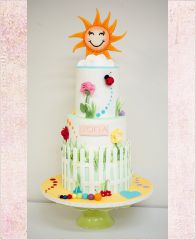 Детский торт "Летнее солнышко"