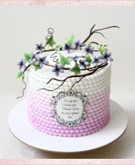 Торт "Фиолетовые бусы"