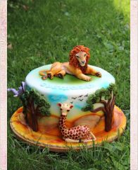 Детский торт "Африка"