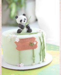 Детский торт "Маленький панда"