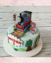 Детский торт "Поезд Томас"