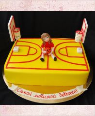 Торт "Баскетболистка"