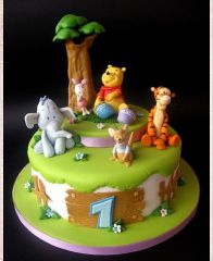 Детский торт "Годик тигре"