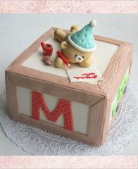Детский торт "Письмо от Мишутки"