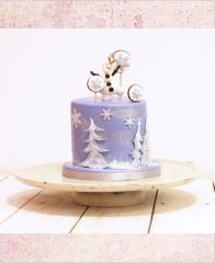 Детский торт "Весельчак Олаф"